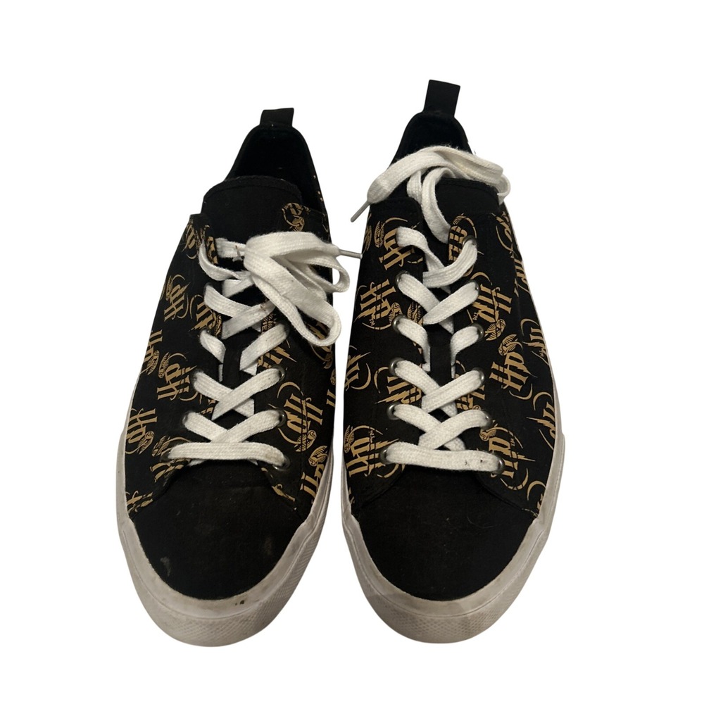 Harry Potter Shoes‎ Lace Up Black Gold Men's Size 13 Unbranded